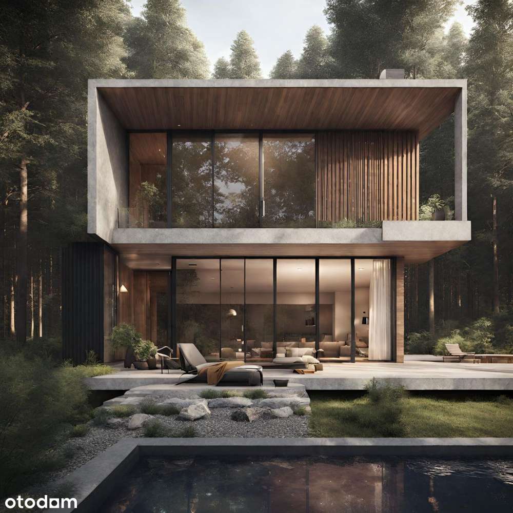 Zalesiona działka 1043 m2 ul. Zielona, Magdalenka - Pełny obrazek: 5/19