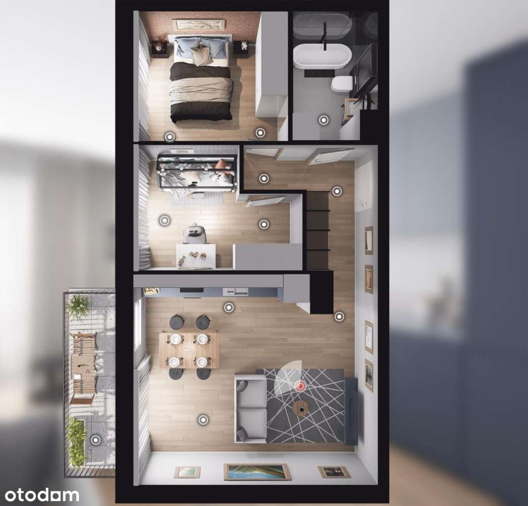 Nowoczesne mieszkanie w Środzie Wielkopolskiej. - Pełny obrazek: 4/6