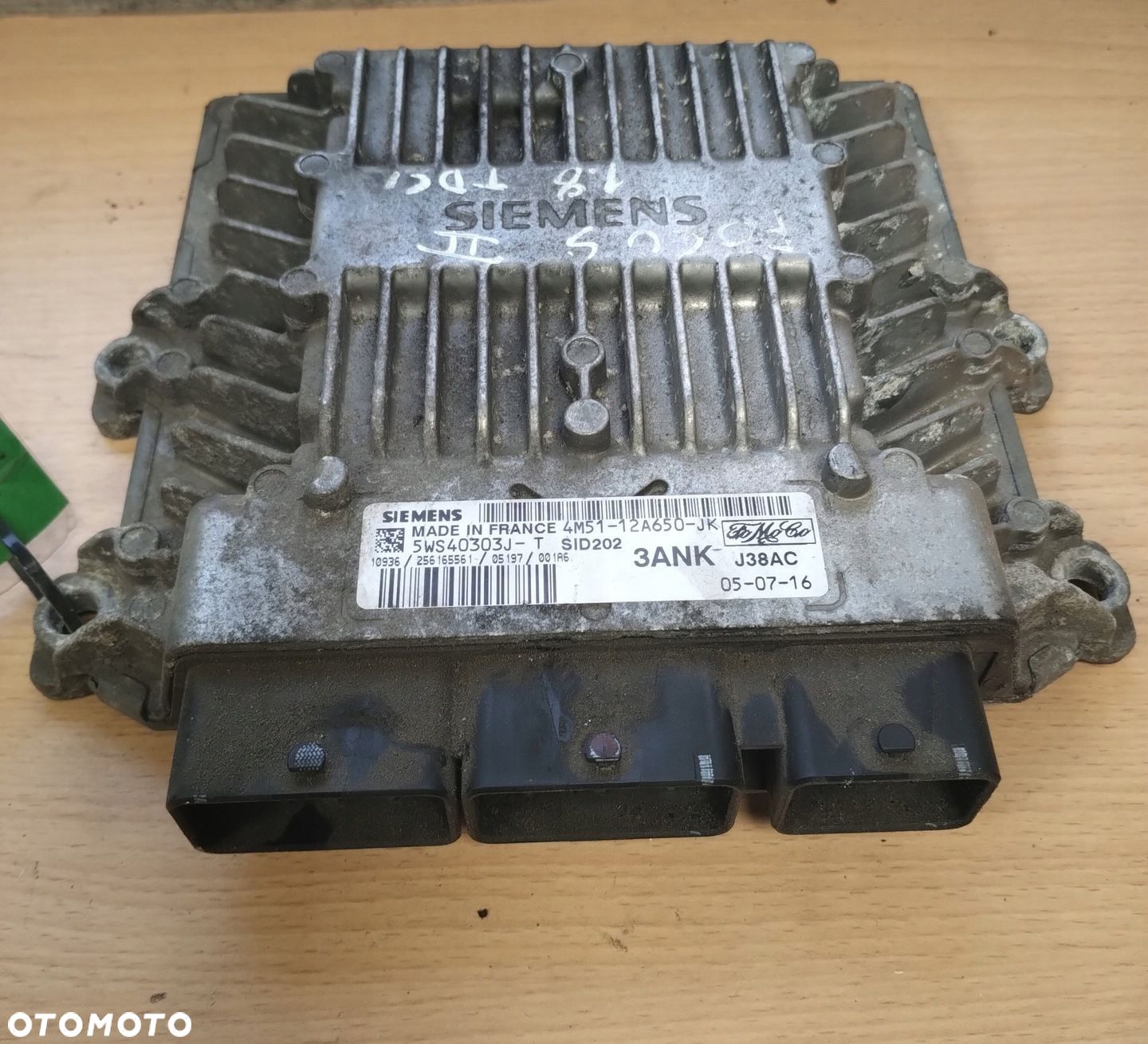 FORD FOCUS II MK2 1,8 TDCI 04-11 KOMPUTER STEROWNIK 4M51-12A650-JK - 1