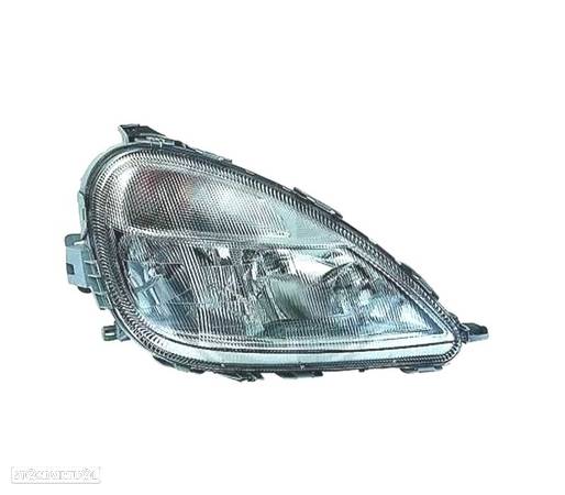 FAROL OPTICA DIREITA PARA MERCEDES CLASSE A W168 97-00 OEM - 1