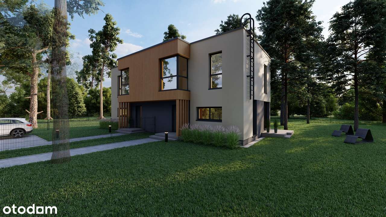 Powierzchnia całkowita 107,19m2 Duże działki BliskoGrodziskaMaz i WKD - Pełny obrazek: 2/16