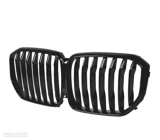 GRELHA FRONTAL PARA BMW X5 G05 18- LOOK M PERFORMANCE PRETO BRILHANTE - 2