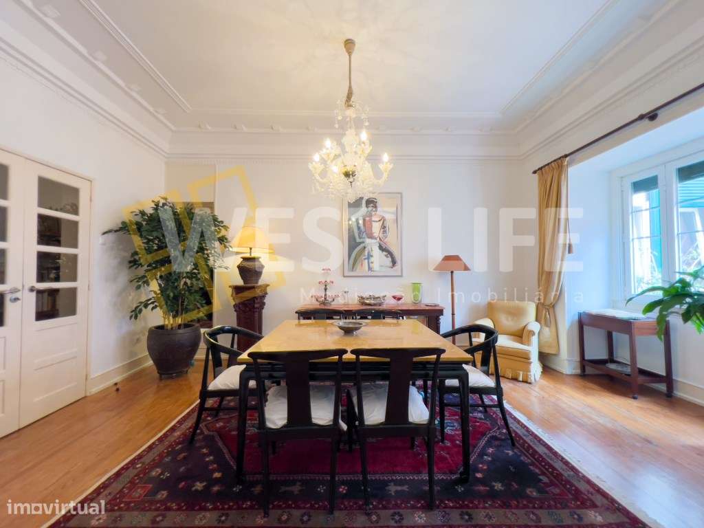 Apartamento T5 com arquitetura histórica - Zona nobre com espaços v... - Grande imagem: 3/31