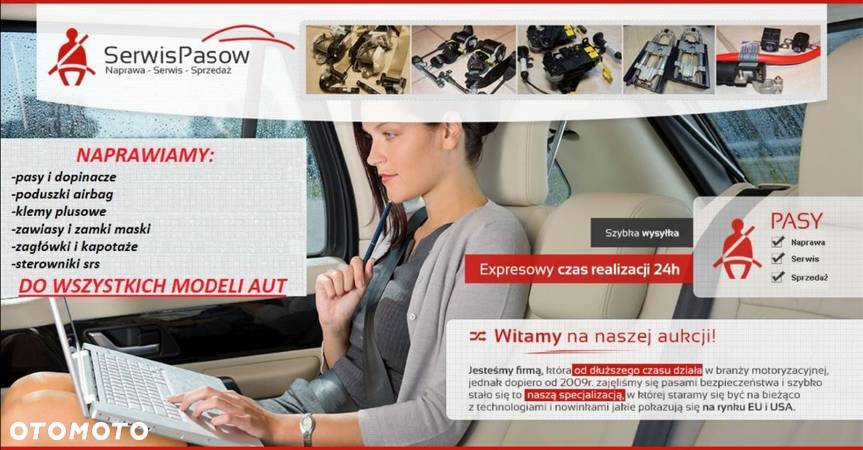 Renault Espace 5 Megane 4 Thalizman sterownik AirBag SRS moduł poduszek crash data sensor - 4