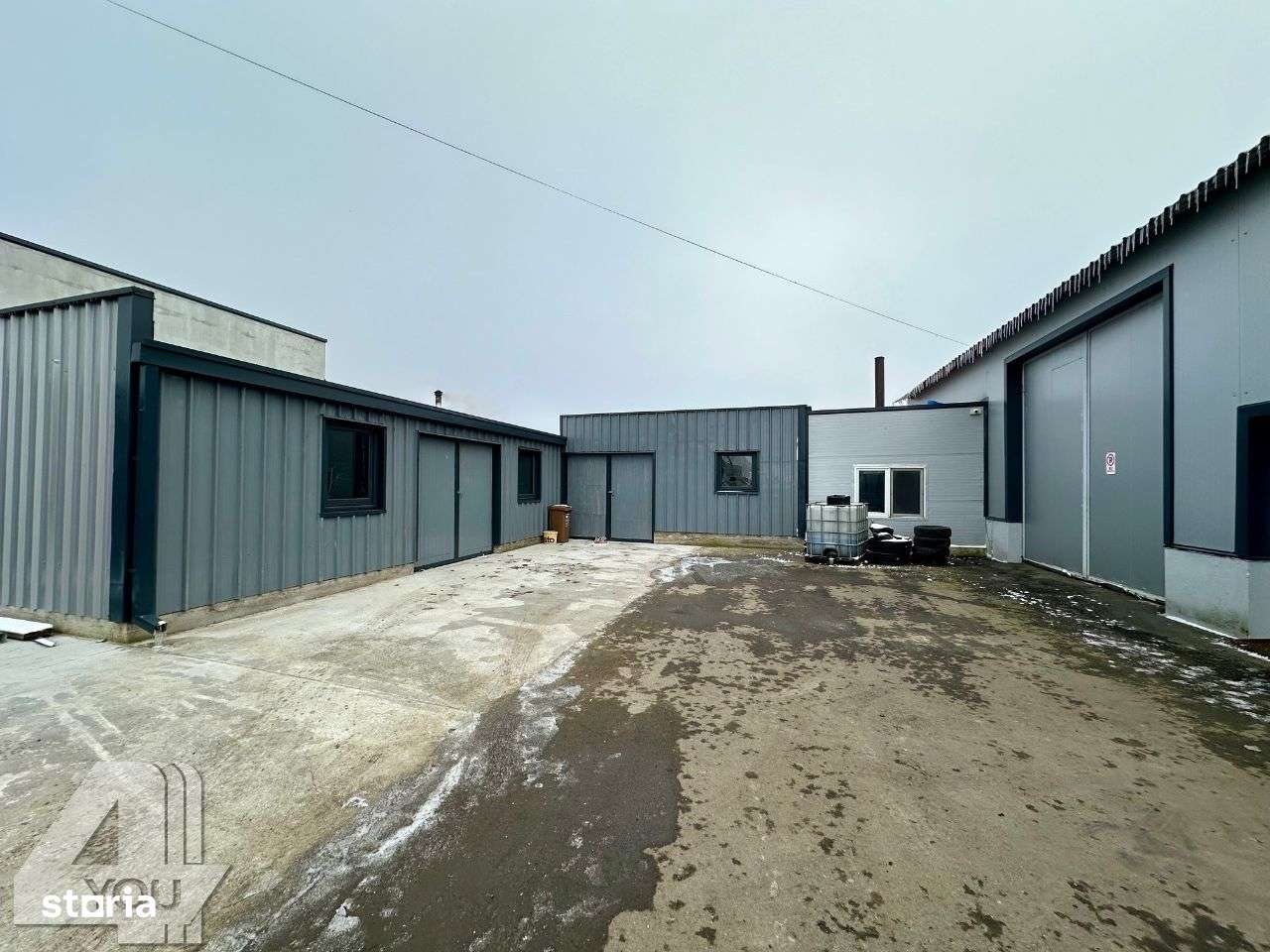 Hală industrială 1000 mp cu teren 3100 mp,curte betonată și pietruită - Imagine principală: 5/20