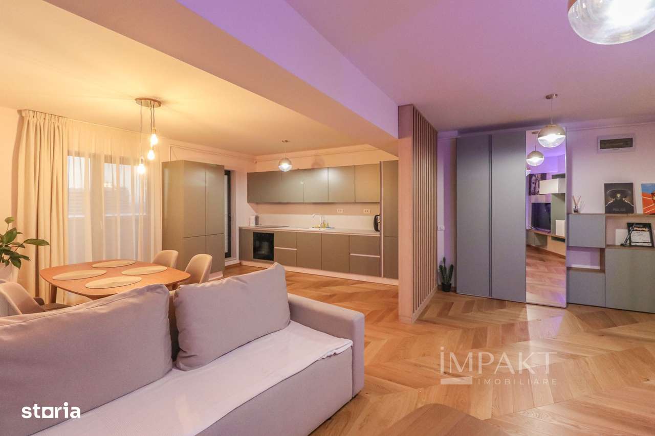 Apartament cu 2 camere ultrafinisat, cu un view deosebit, situat in an - Imagine principală: 4/17