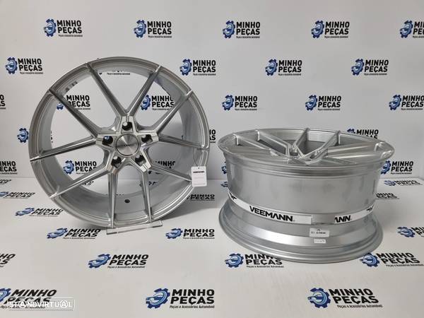 Jantes Veemann (V-FS39) em 19 (5x120) Silver Machined - 4