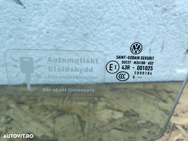 Geam stanga fata VW Golf Plus Facelift - 2