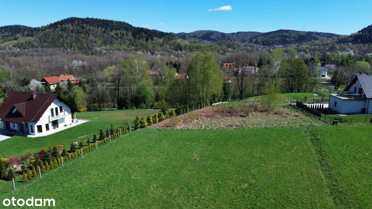 Działka budowlana u podnóża Beskidu Małego-6