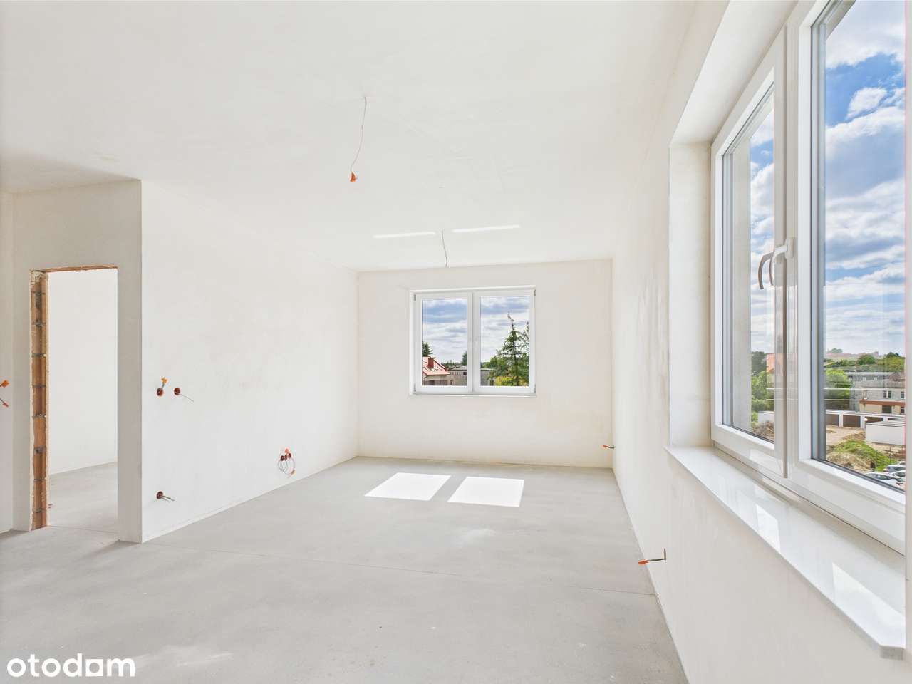 Zamkowe. 2 pokoje, 47,7 m2. Stan deweloperski.-1