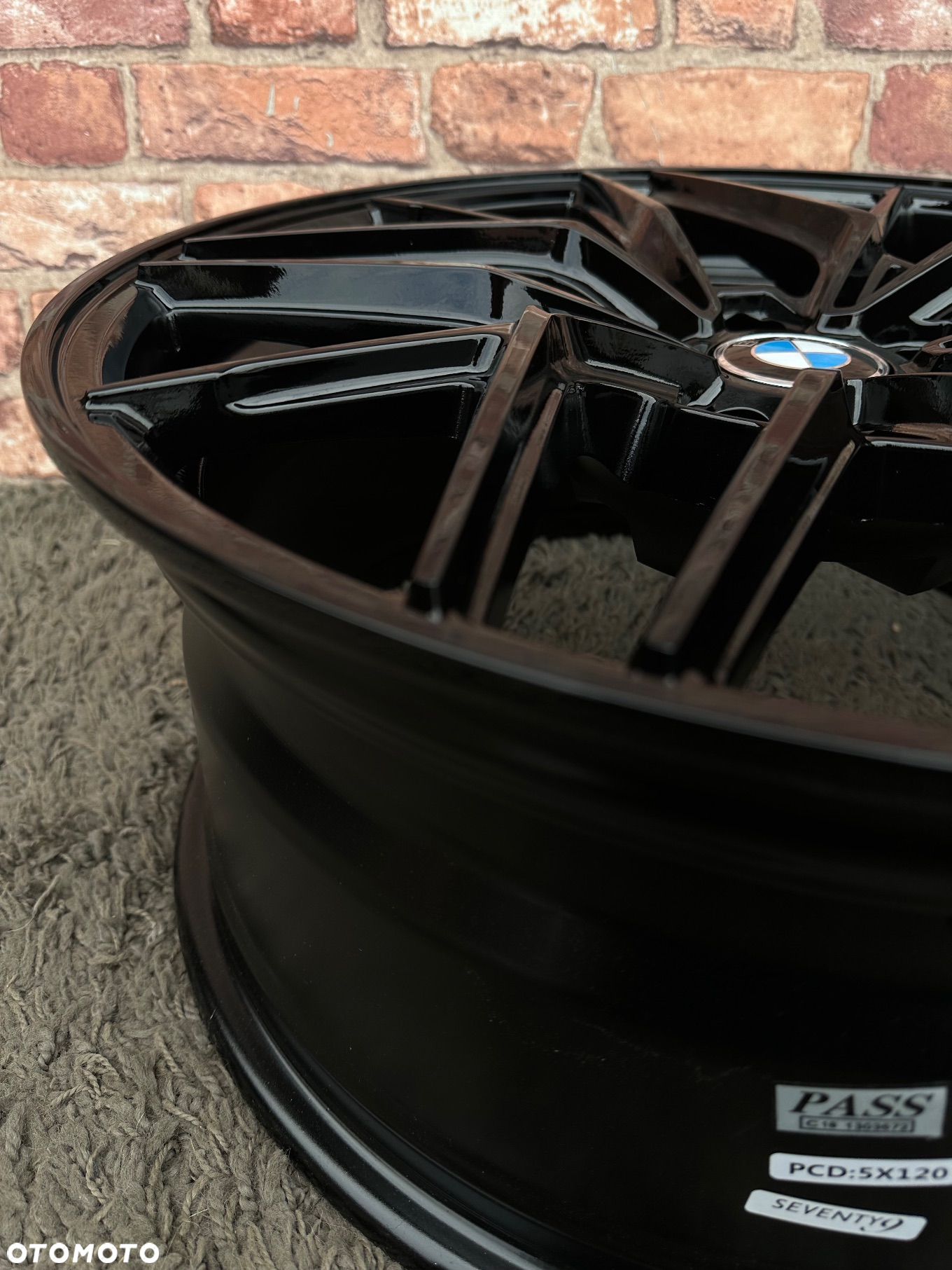 NOWE czarne alufelgi 5x120 BMW Seventy9 SCF-I felgi seria 3 E36 E46 E90 F30 F32 F34 Z3 Z4 E60 xDrive Opel Insignia Camaro M pakiet Styling Japan Racing 8j ET30 - 11