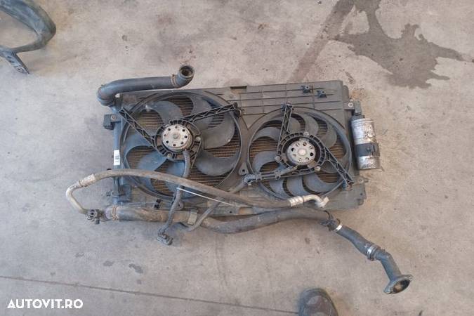 Radiator apa racire motor COMPLECT Volkswagen VW Golf 4  [din 1997 pana  2006] seria Hatchback 5-us - 5