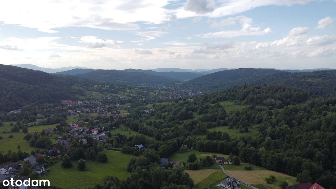 Korbielów, 2 małe działki budowlane po 6 arów-4