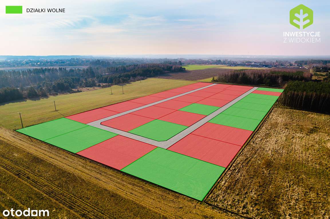 Działki na nowym osiedlu przy lesie - Pełny obrazek: 1/12