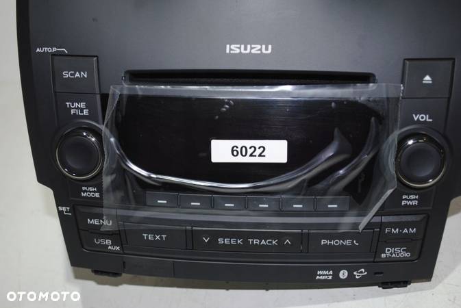 RADIO ISUZU D-MAX CD MP3 WMA 8982436022 - 2