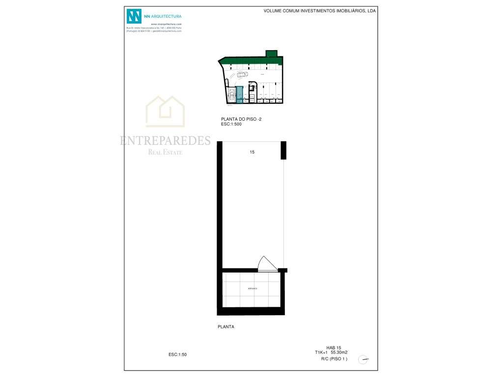 Moradia T1K+1 duplex - mobilado - Condomínio Terracotta, Bonfim com...-42
