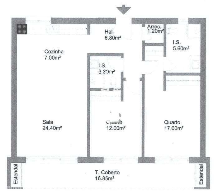 Excelente T2 Moderno com amplo terraço perto da Praia — Quarteira, Alg-28