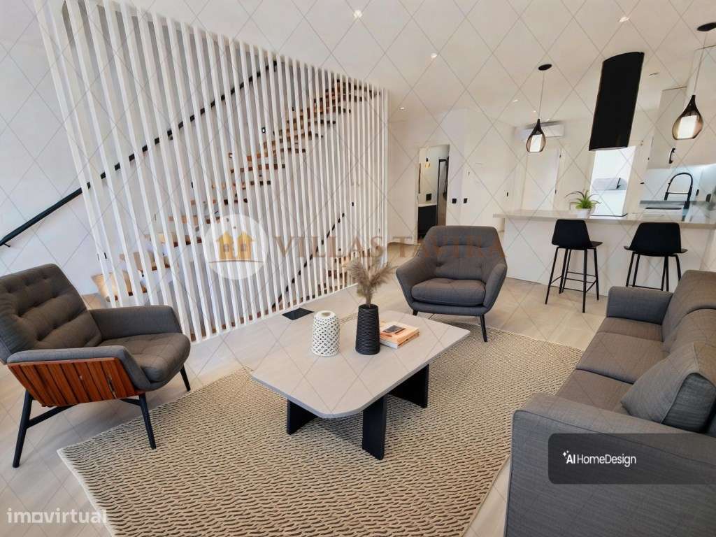 Moradia T2+1, no Centro de Tavira com terraço, garagem - Grande imagem: 5/34