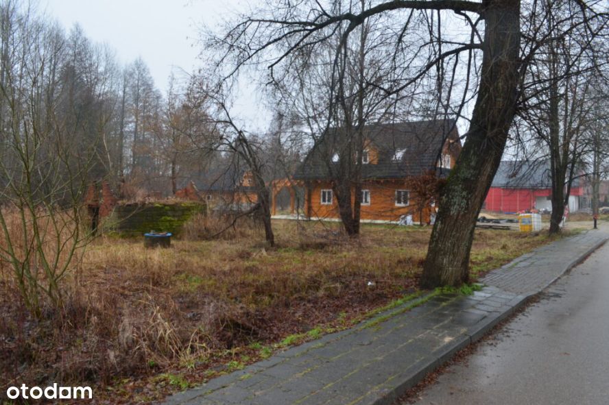 Działka pod zabudowę mieszkaniową w Białowieży.