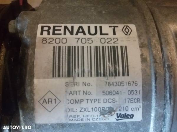 Compresor AC Renault 2.0 dci Megane Scenic Qashqai - 9