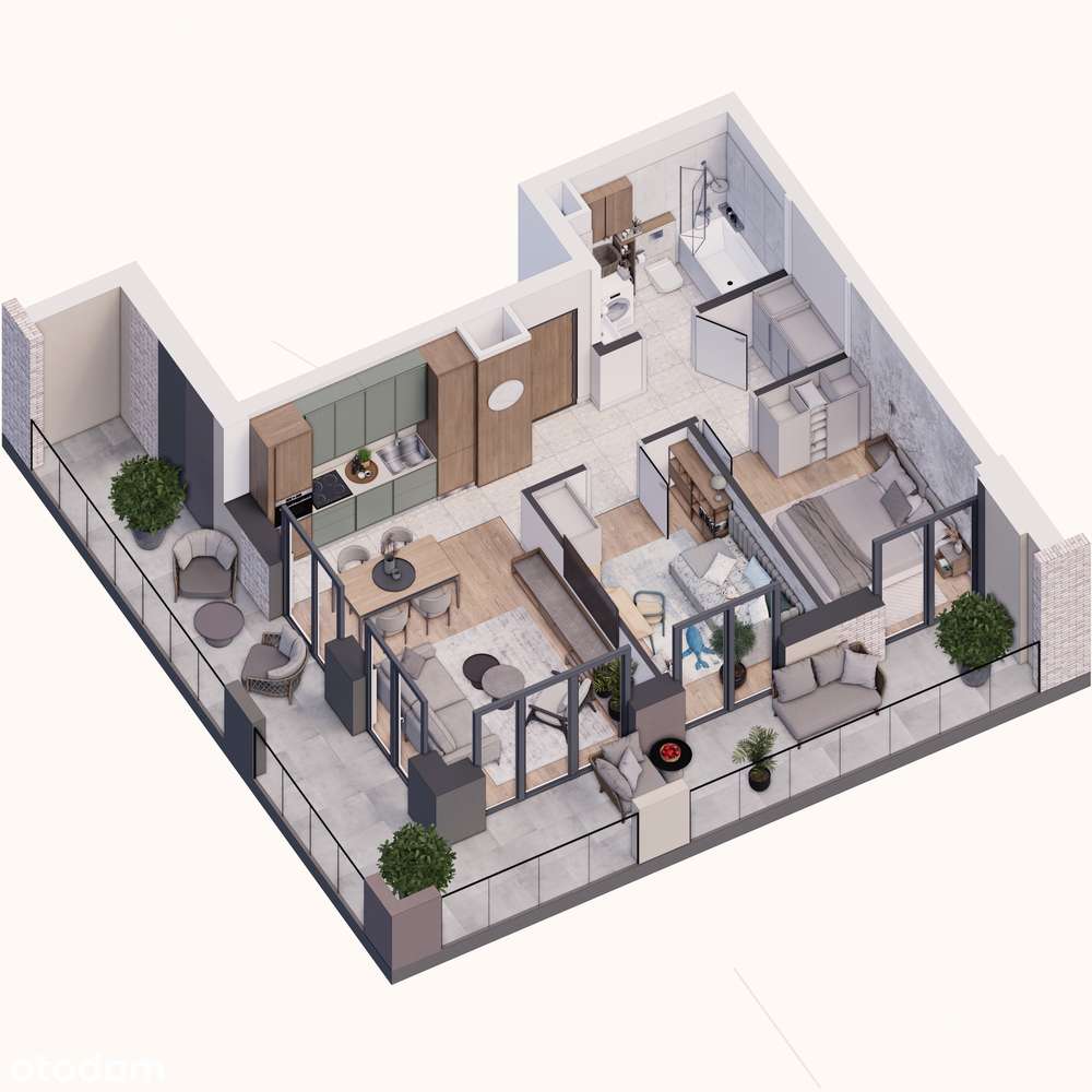 Wyszyńskiego Pstrowskiego | 3-pok. | 85/WP.A - Pełny obrazek: 3/16