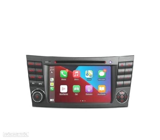 AUTO RÁDIO GPS ANDROID 10 PARA MERCEDES CLASE E W211 CLS W219 - 1