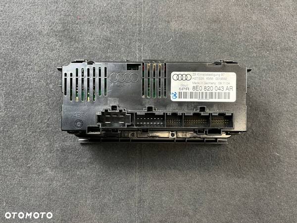 audi a4 b7 panel nawiewu klimatyzacji 8E0820043AR - 11