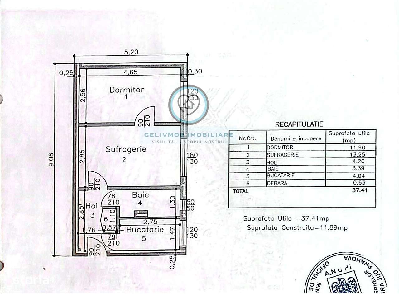 Ploiesti - Malu Rosu, 2 camere, izolat + CT, AC, mobilat si utilat-7