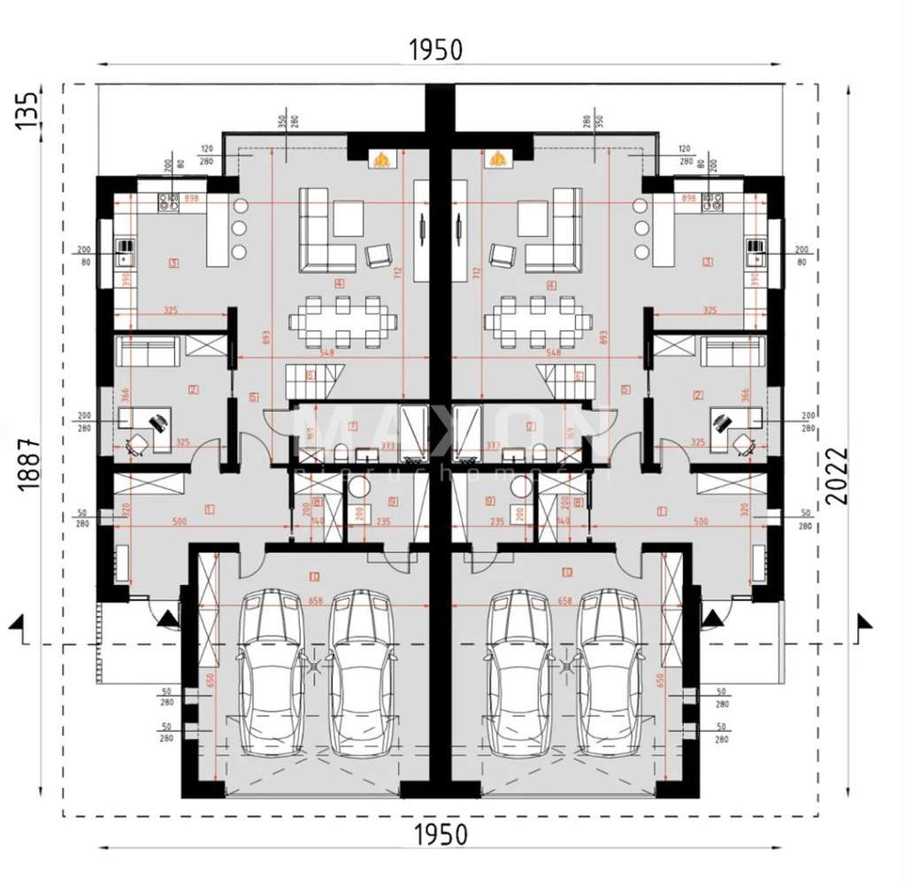 Klaudyn, nowoczesny dom przy lesie - Pełny obrazek: 5/20