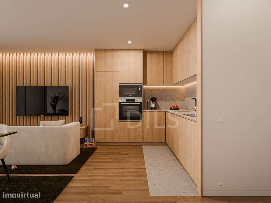 Apartamento T2 com varanda inserido em novo empreendimento, em Gond... - Grande imagem: 5/32