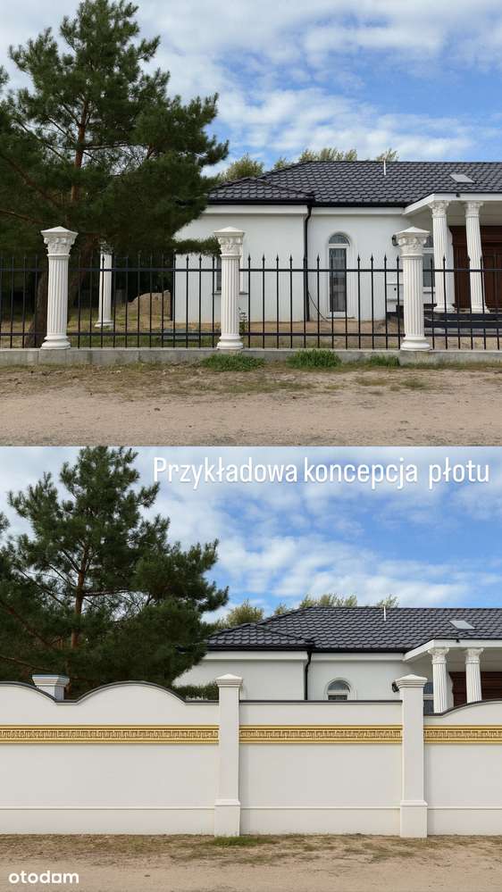 Na sprzedaż elegancki dom parterowy w stylu rezydencji Żdżary Goleniow-3