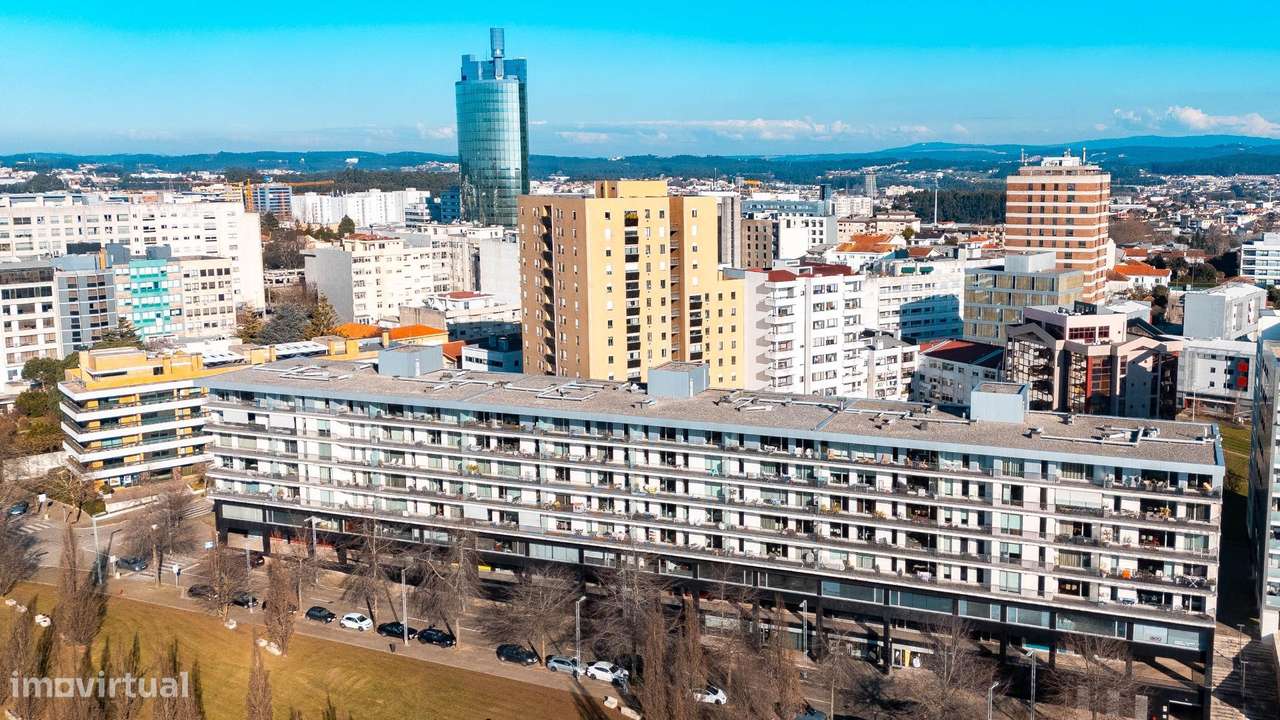 T2 Mobilado para Arrendamento ,próximo do Metro Parque Maia. - Grande imagem: 2/24