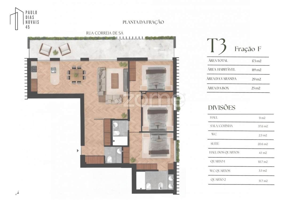 Apartamento T3 ao Parque Cidade Porto F - Grande imagem: 3/28