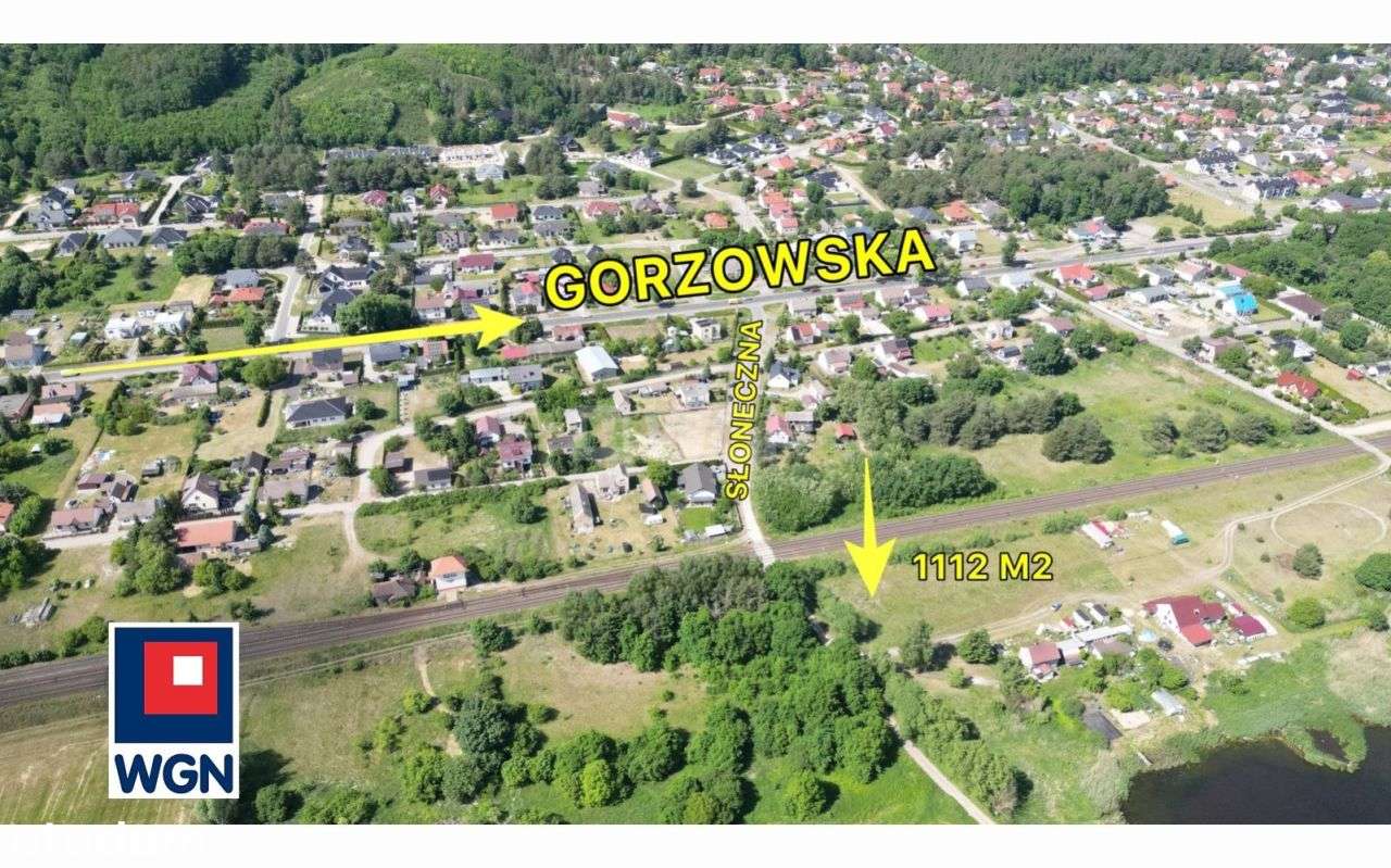 Działka budowlana w Jeninie - Widok 2