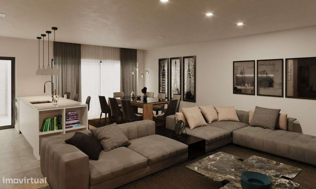 Apartamento T3 duplex com terraço Celeirós Braga-12