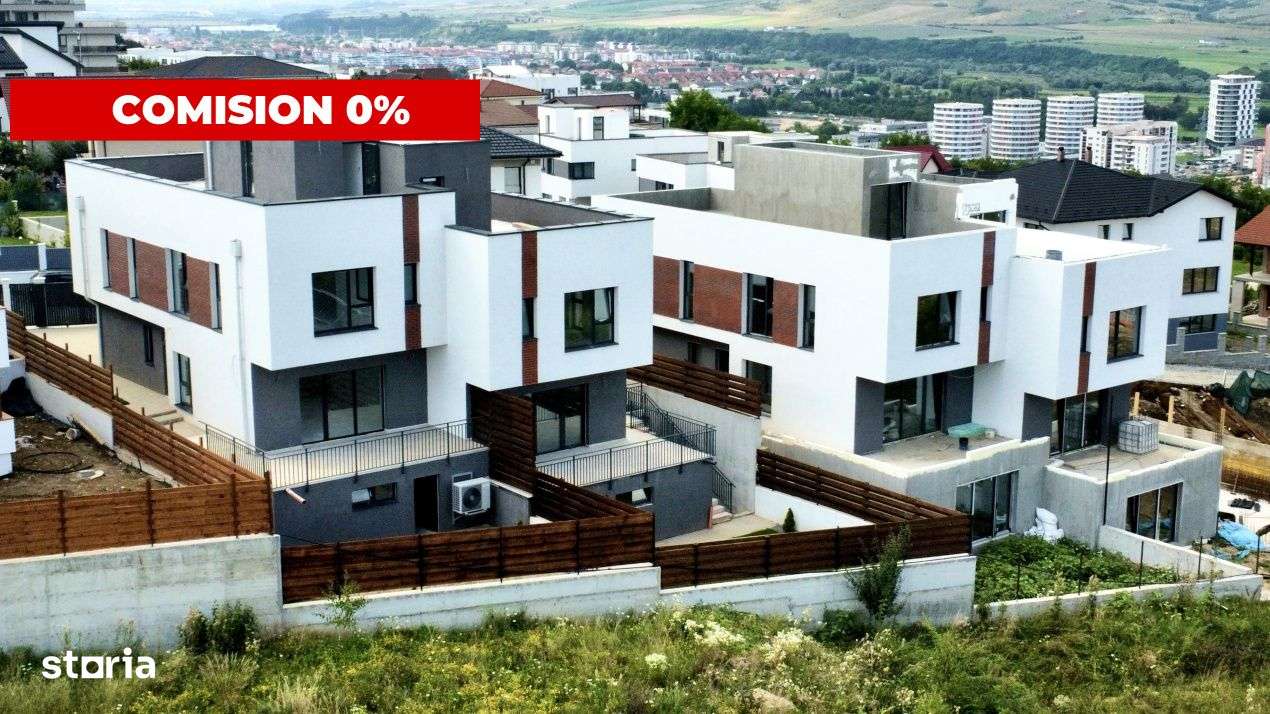 Proiect rezidential nou - 8 case cuplate, aproape de Vivo!-1