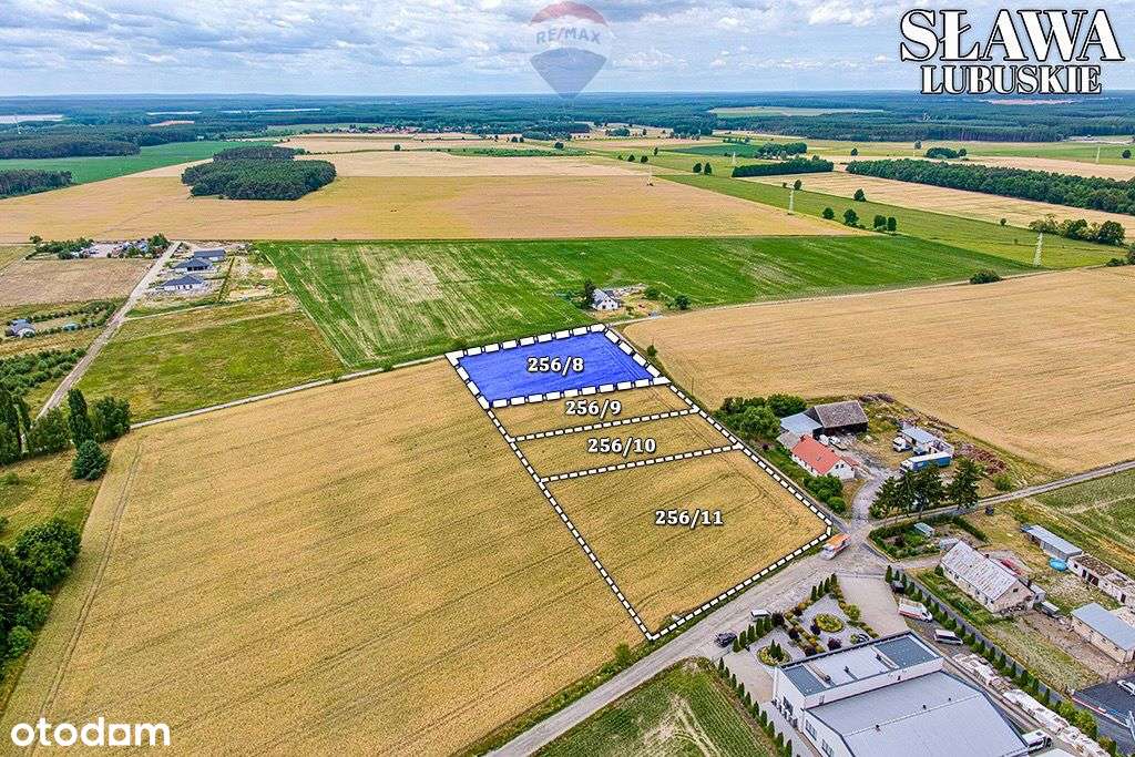 Działka inwestycyjna , pow 4.470 m², nr 256/8 - Pełny obrazek: 4/20