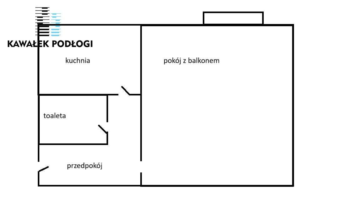 Przestronna kawalerka z osobna kuchnią i balkonem z 2005 r-9