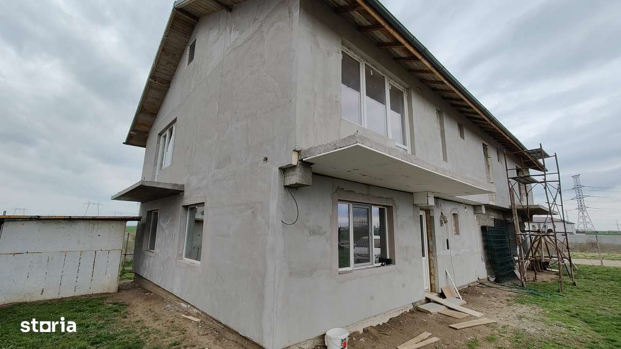 Duplex P+1+M, 251 mp utili, teren 340 mp – Domnești-7