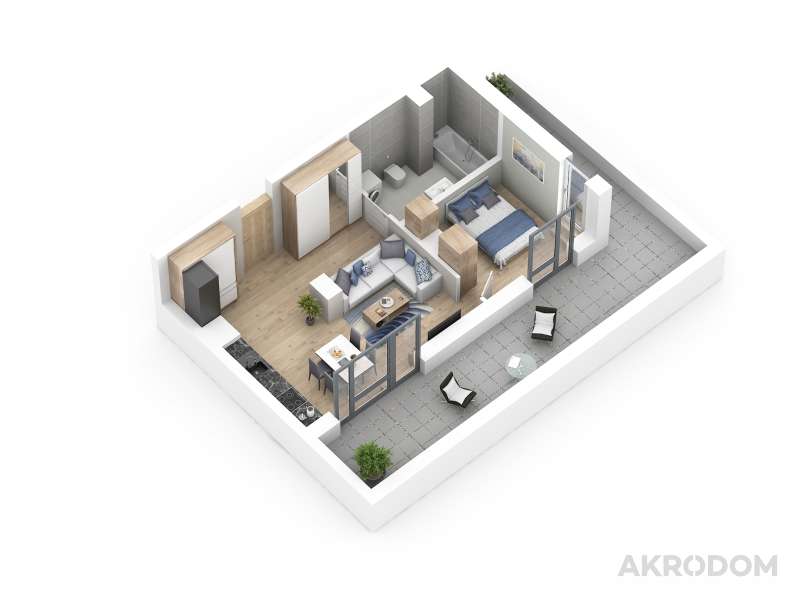 => SŁONECZNY TARAS 26 m2 <= OSTATNIE PIĘTRO !!!-2