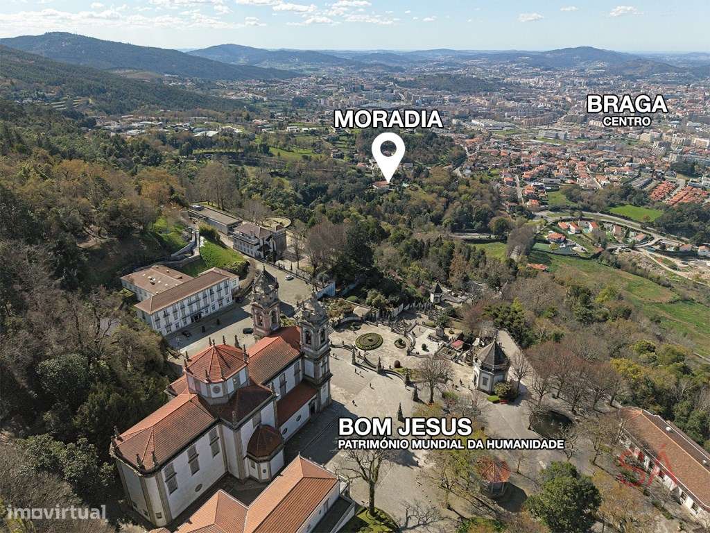Moradia com piscina, jardim e bosque localizada na Encosta do Bom J...-53