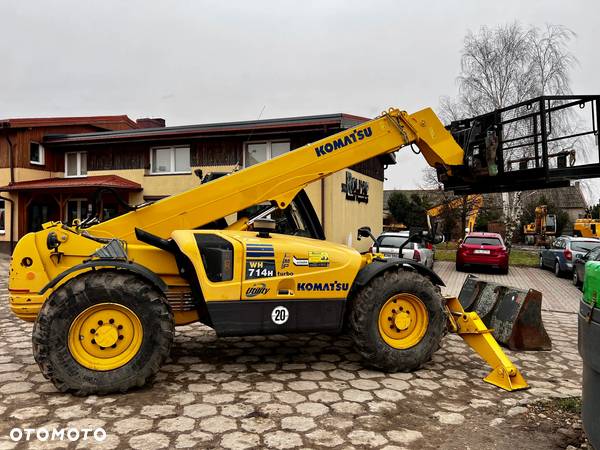 KOMATSU WH714H szufla widły + KOSZ - 6