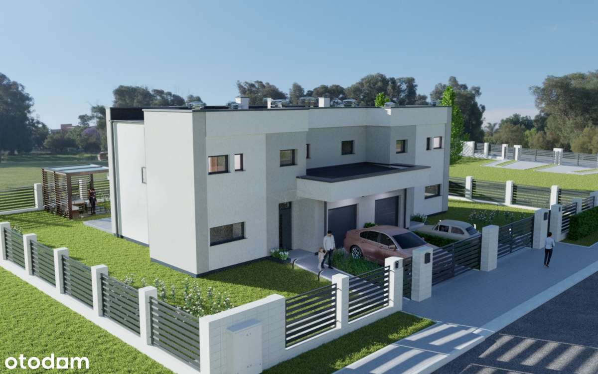 Nowoczesny dom z garażem w doskonałej lokalizacji Łomianki - Pełny obrazek: 2/16
