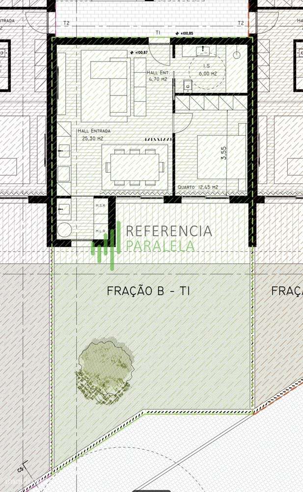 Apartamento T1 Moderno com Logradouro e Garagem em Vila Nova de Anh...-15
