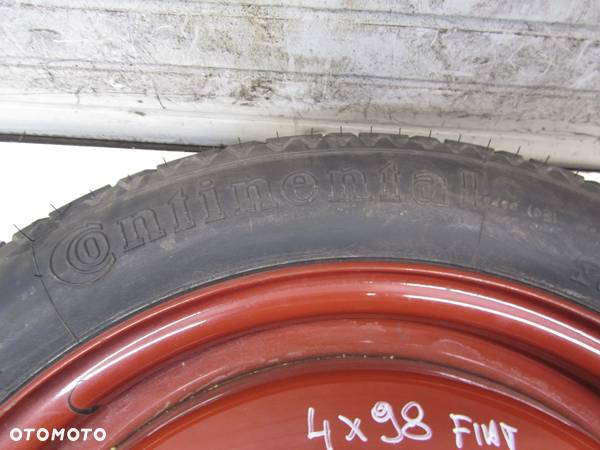 fiat koło dojazdowe 4x98 125/70 r15 - 3