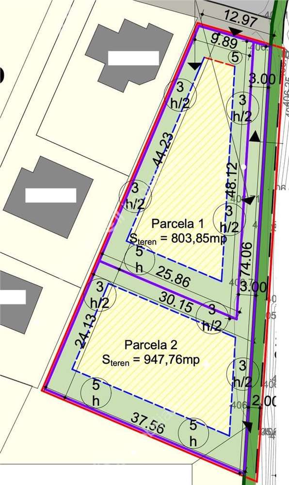 Teren intravilan de 1900 mp cu PUZ aprobat in zona Veterani din Sibiu-4