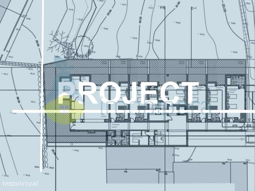 Terreno com Projeto Aprovado para HOSTEL em Ferragudo - 20 Quartos ... - Grande imagem: 3/8