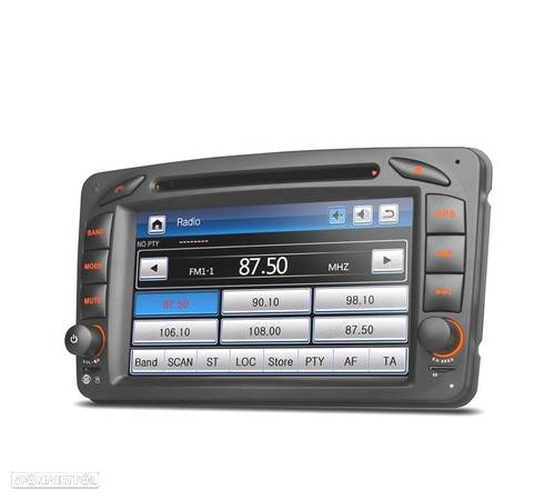 AUTO RADIO GPS PARA MERCEDES CLASSE A C CLK USB GPS TACTIL HD 7" - 3