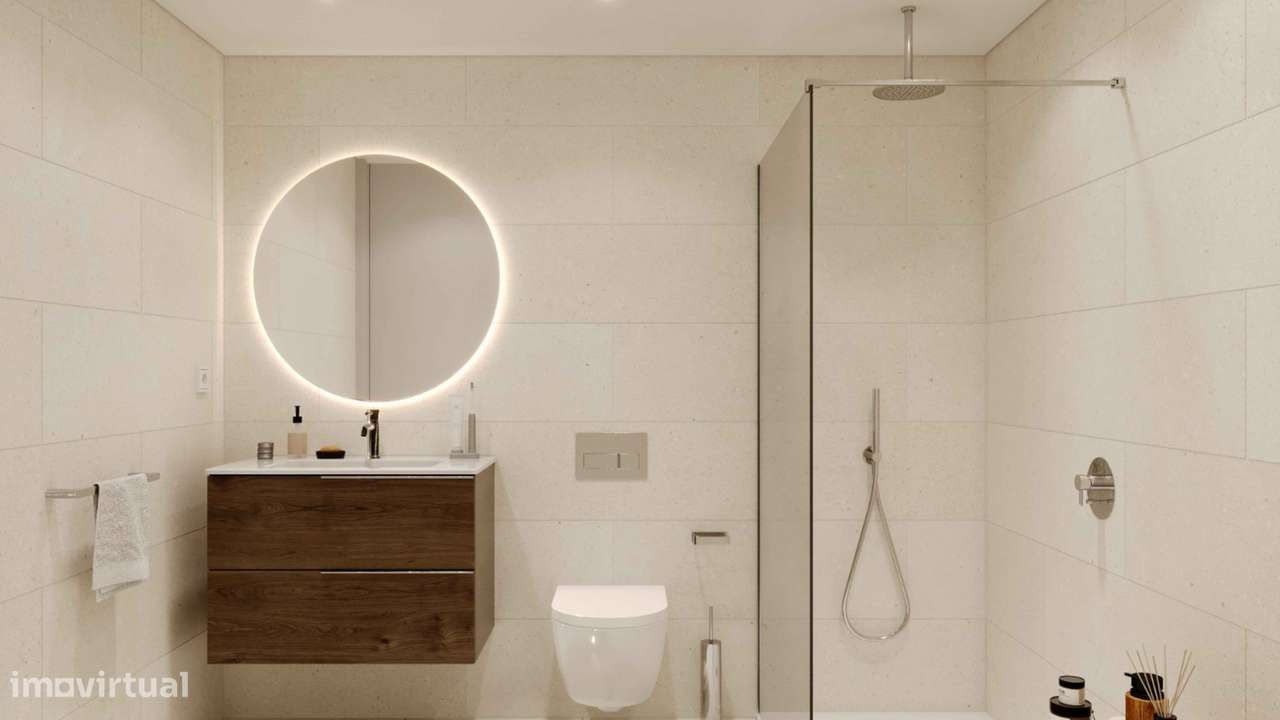 Apartamento T0 The Yard Urban Gaia ao lado do Arrábida Shop Linha Rubi-9