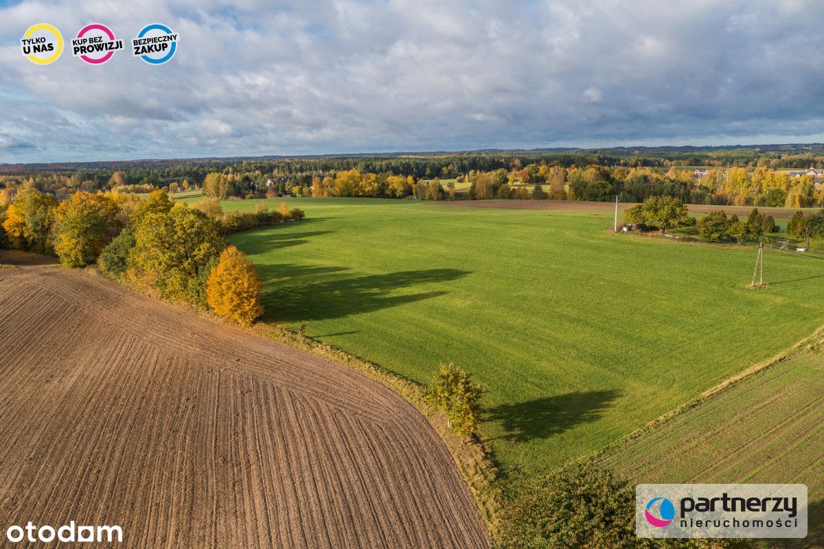 Działka budowlana 1140 m2 blisko lasu i jeziora